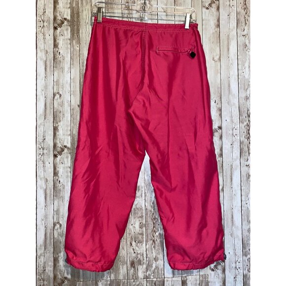 Women's Vintage Y2K GAP Hot Pink Cropped Ankle Drawstring Capris Pants Size XS - Picture 6 of 10